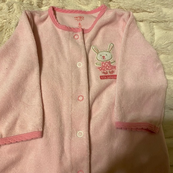 Lot of 3 Carters Footie Pajamas for Baby - Size 3-6M - Picture 2 of 10